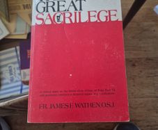 1st Edition The Great Sacrilege