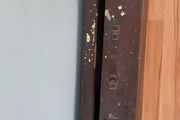 antique wooden suitcase
