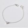 Long Necklace with Heart Charms Image 7