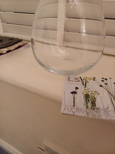 Boxed New LSA Heavy  Flower Vase