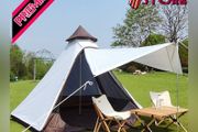 Lightweight waterproof double layers camping indian tipi tent yurt teepee tent for outdoor hiking (FREE SHIPPING)