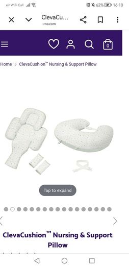 Clevamama Baby feeding pillow
