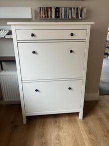Wooden shoe cabinet