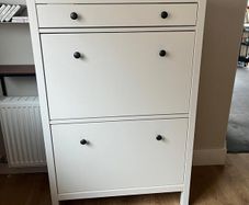 Wooden shoe cabinet