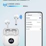 2023 Bluetooth 5.3 Headphones 13mm Drivers Wireless Headphones 40H Hifi Stereo Bluetooth Earbuds Built in ENC Mic, LED Display, USB-C, IP7 Waterproof Bluetooth MULTIPLE COLOURS AVAILABLE Image 5
