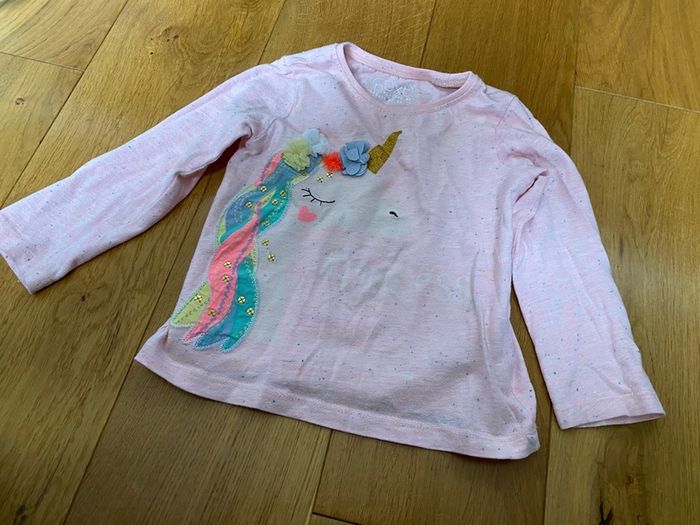 Next baby girl long sleeve top 12/18 months 86cm