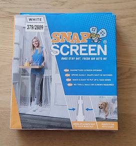 JML Snap Screen - White - New