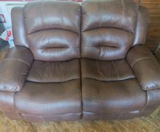 leather sofa