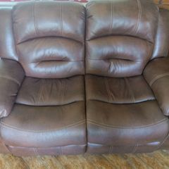 leather sofa