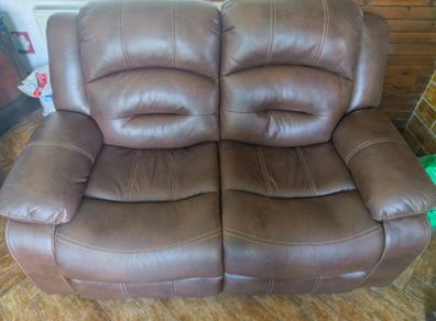 leather sofa