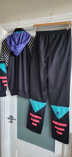 90's ADIDAS Tracksuit Sz 10-12UK (Rare Find!!)