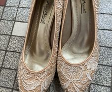 Wedding shoes off white/light beige. Size 8/41