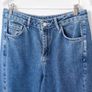 Oliver Bonas Mid Blue Denim Barrel Leg Jeans Women Image 2