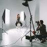 Softbox Continuous Lighting Kit 25W LED Bulb Light Stand Image 4