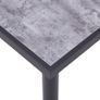 Dining Table Black and Concrete Grey 200x100x75 cm MDF Image 4