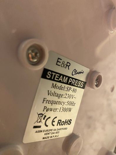 ironing press