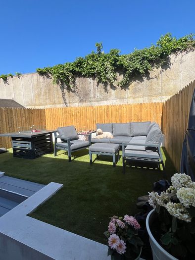 Fire pit table and chairs set