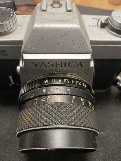 Vintage Yashica FX 2 35mm Film Camera  50mm Yashica Lens