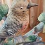 Vintage porcelain bird figurine.  Baltimore Orioles. Image 4