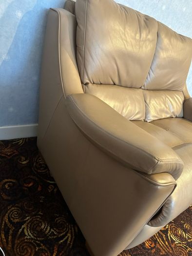 Leather 2 Seater Couch