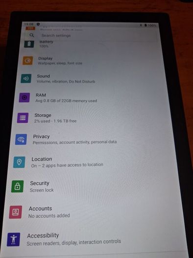 11" tablet 2tb  blue with keyboard and cover