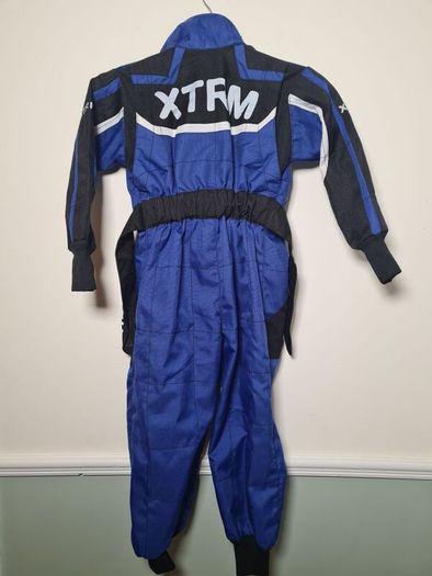 XTRM kids one piece kart suit motocross overalls Size small 5 to 6 year old