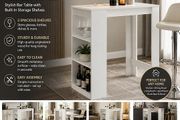 Bar table  Kitchen Table White
