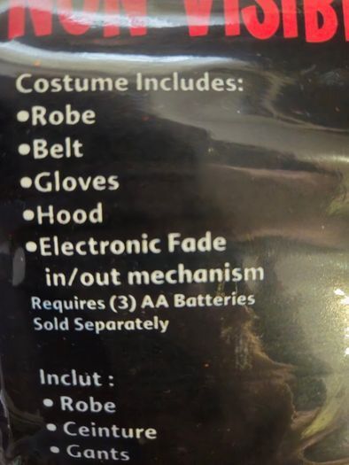Halloween Costume 'Unknown Phantom'