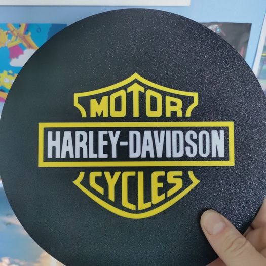 Harley-Davidson Inspired LED Light Box Sign, Motorcycle Garage Wall Light, Biker Man Cave Decor, Workshop Sign, Motorbike Gift