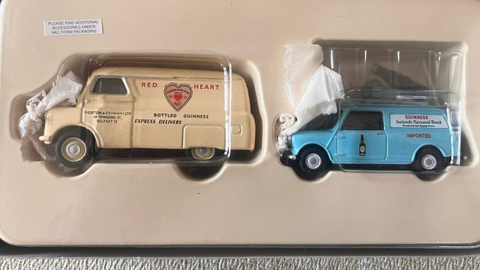 Guinness Bedford Van & Mini Van