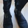 Black suede winter boots Image 2