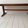 Mid Century Scandinavian Design Oiled Teak Coffee Table Image 6