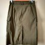 Khaki Cargo Midi Skirt from Mango Image 4