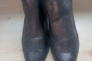 Vanessa Wu Shimmering Effect Ankle Boots Size 6.5