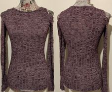 Hollister Cold Shoulder Jumper Top
