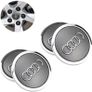 4pcs 69mm Car Wheel Center Caps Hub Rim covers badge For Audi A3 A4 A5 A7 A8 Q3 Q5 Q7 TT S3 S4 8P 4B0170A Image 2