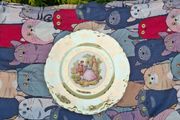 Yellow bavaria dinner plate