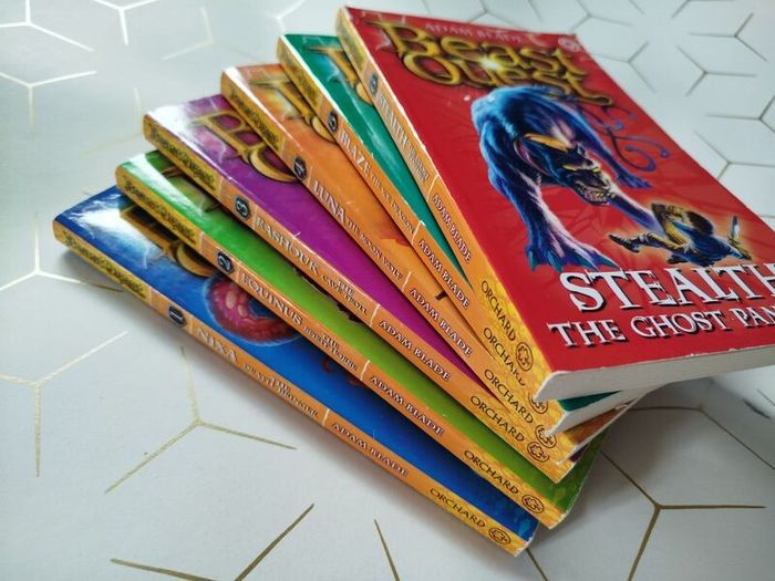 Beast Quest by Adam Blade book 19 to 24 - Series 4: The Amulet of Avantia