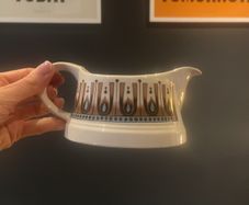 Vintage retro gravy boat