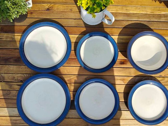 Denby Boston (Discontinued) 5 plates and 1 bowl