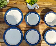 Denby Boston (Discontinued) 5 plates and 1 bowl