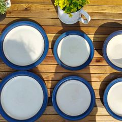 Denby Boston (Discontinued) 5 plates and 1 bowl