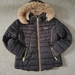 Black McKenzie girl's jacket. Size 10 - 12 years