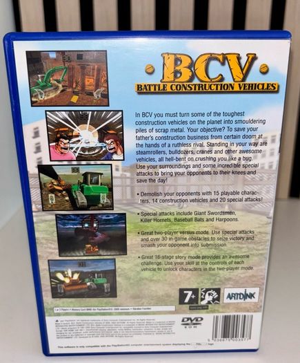 BCV: Battle Construction Vehicles PS2