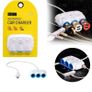 Car charger C1 dual USB triple cigarette lighter charging adapter - HOCO Image 4