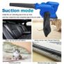 Blue 2 Battery 1600W Cordless Electric Air Blower 2 In 1 Blowing&Suction Leaf Blower PC Dust Collector Vacuum Cleanner For Makita 18V Battery Image 3
