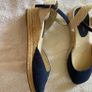 Espadrille Sandals. Low Wedge. EU 41/UK 8. New Image 3