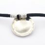 Vintage 925 Sterling Silver Large Brutalist Necklace Image 4