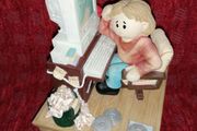 1999 Computer Resin Ornament