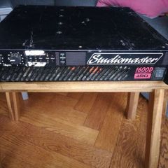 1600w Studiomaster 1600D Power Amplifier